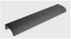 Marylebone, Trim handle, 32mm, reverse mounted, black satin