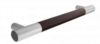 Bar handle, 160mm wenge and stainless steel