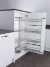 Classic studio height tandem larder pull-out, 600mm wide