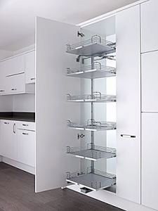 Arena Tandem Solo larder pull-out 600mm wide, 1700mm high