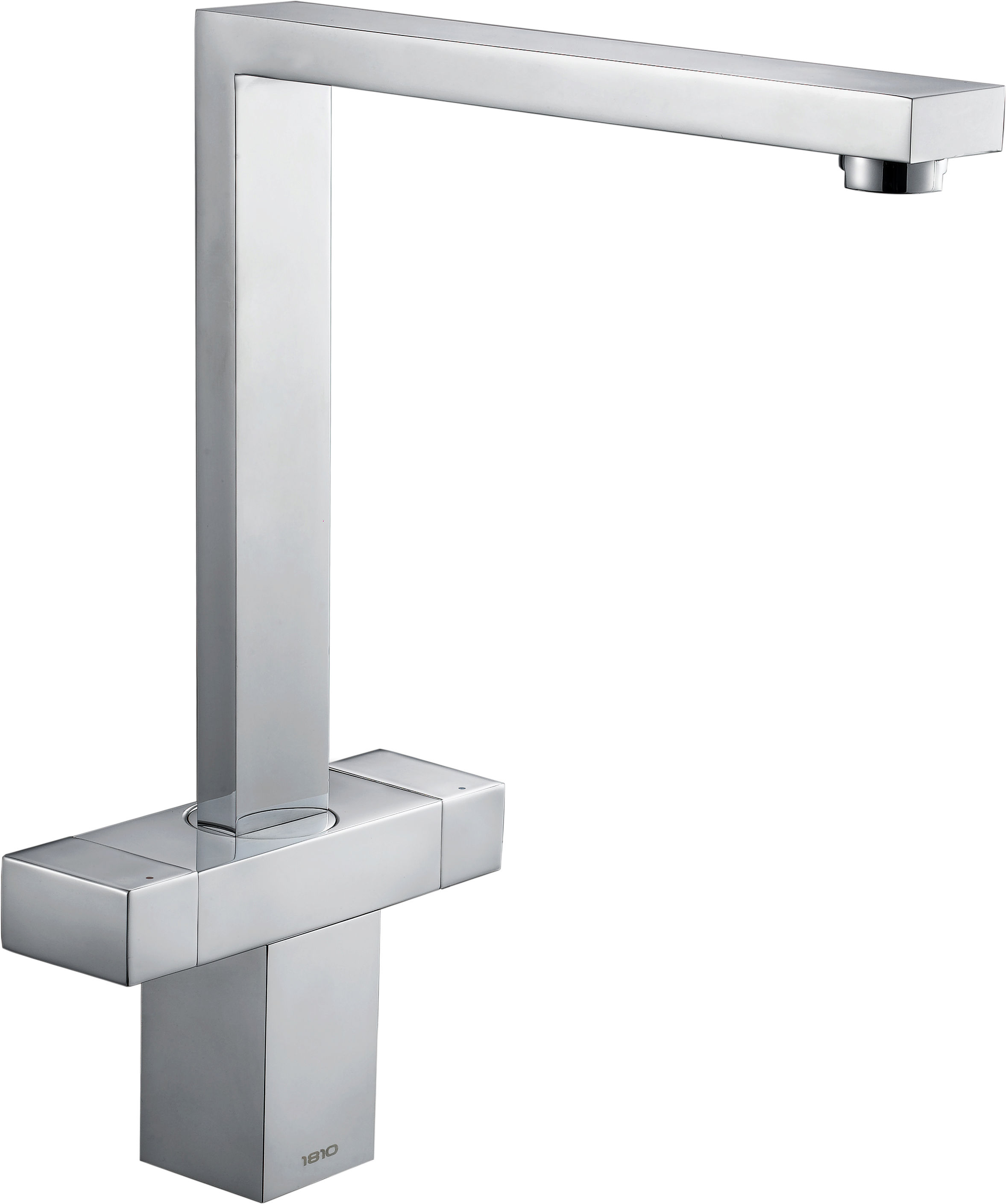 Chrome Vesare Square Design Kitchen Taps