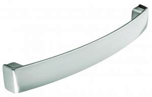 Bow handle, 320mm, die-cast, stainless steel effect