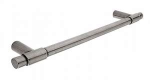 Bar handle, 160mm, pewter