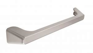 D Handle, 160mm, stainless steel effect