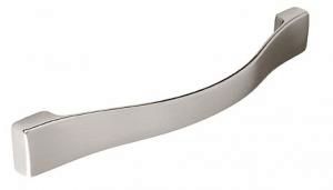 Bow handle, 160mm, stainless steel effect