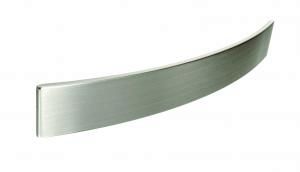 Bow handle, 160mm, stainless steel effect