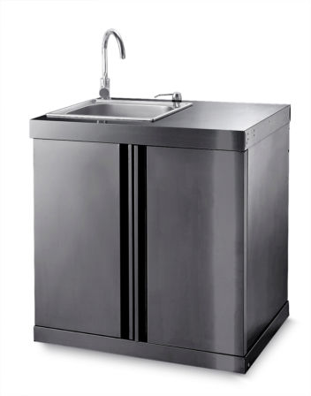 Black Collection - Module with sink unit and storage..