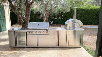 Module wood-fired pizza oven - Naples    