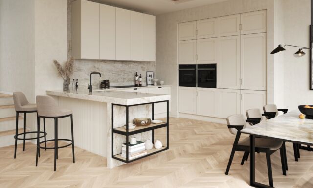 Hunton Outline Handleless Kitchens