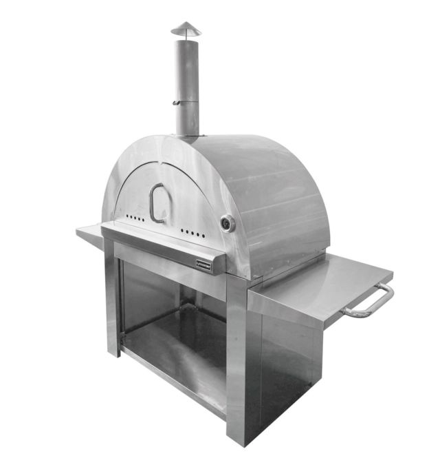 Wood-fired pizza oven - Chicago (Stainless)
