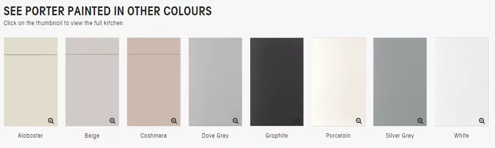 Door colours Door colours