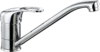 Chrome Fontain Single Lever Kitchen Tap