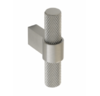 Knurled, T-Bar handle, 60mm, stainless steel