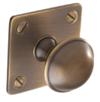 Wellington, Knob, round, 45mm, antique bronze effect