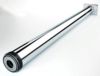 Adjustable worksurface support leg 870mm high, steel, chrome