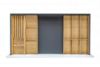 Konfigure Lay on Drawer insert H W 1000mm D 450mm Oak 