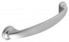 Bow handle, 128mm, die-cast, satin nickel