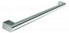 Boss bar handle, 22mm diameter, 188mm long, steel, stainless steel effect