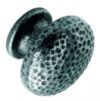 Knob, 38mm, cast iron, antiqued