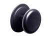 Reeth, knob, 46mm, Smooth Matt Black - Smooth Matt Black