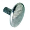 Knob, 44mm, pewter