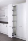 Arena Classic 500mm full extension larder unit,1800-2200mm high, anti-slip shelves and soft-stop plus (KALF500FESC)