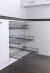  Classic Adjustable pull-out basket, 600mm, chrome (KAPB600CH)