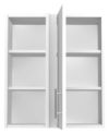 720mm x 600mm Corner Wall Unit Blank (300 Door) 