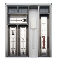 450mm Wide Orga-Line Cutlery Insert - 450mm Deep