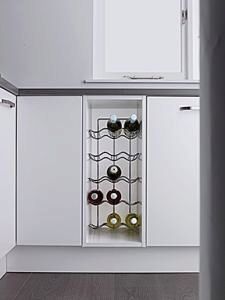 Wine rack, 5 tier, 195x110x616mm 