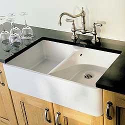 Belfast fireclay sink 60mm waste and plug, chrome  EB1056CH