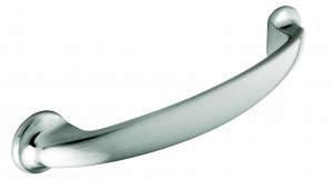 Bow handle, 160mm, stainless steel effect