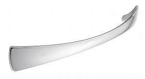 Bow handle, 128mm chrome effect