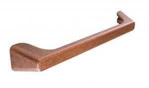 D Handle, 160mm, antique copper effect