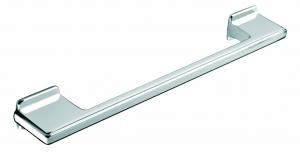 D handle, 128-160mm, die-cast, bright chrome