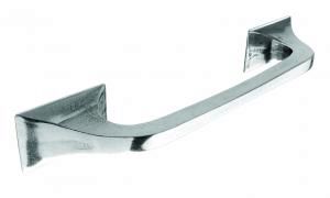 D handle, 160mm, pewter