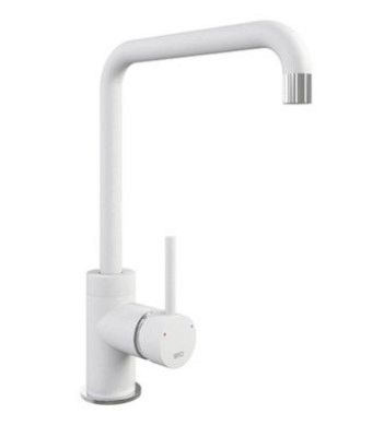 Polar White Purquartz Cascata Square Spout Kitchen Taps