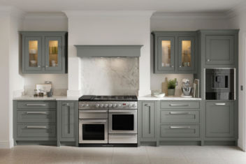 Clarendon Dust Grey In-frame Kitchen - Second Nature Kitchens