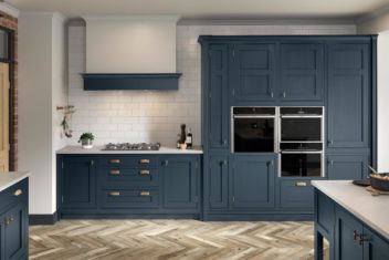 Clarendon Porcelain In-frame Kitchen - Second Nature Kitchens