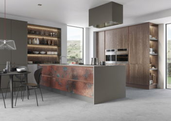 Ferro Burnished Brass/ Oxidised Copper/ Rusted Iron - Kitchens Stori 