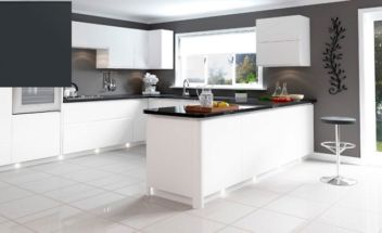 MAK Jazi Collection Anthracite Matt Handleless MAK Jazi Collection Anthracite Matt Handleless