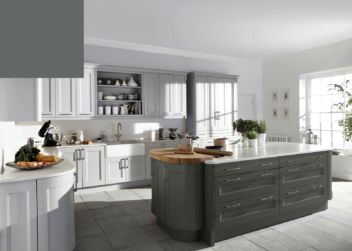 Burbidge Kew Timber - Seal Grey