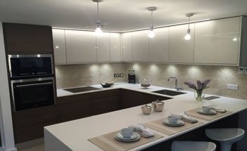 Burbidge Kitchen Doors - Porcelain Gloss