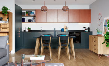 Rezana Stained Light Oak - Kitchen Stori