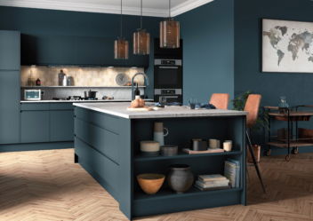 Strada Matte Marine - Kitchens Stori