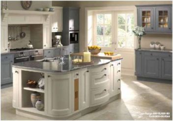 Burbidge - Tetbury In-framed Sanded Oak Kitchen Burbidge - Tetbury In-framed Sanded Oak Kitchen
