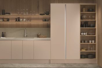 Zola Matt True Handleless Cashmere - Kitchen Stori