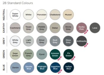 Paint to Order Colours Paint to Order Colours