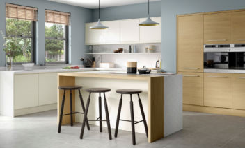 Kitchen Stori Strada Collection Matt Porcelain Handleless