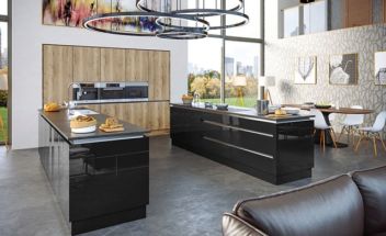 Zurfiz in Halifax Natural Oak and Ultragloss Black Zurfiz in Halifax Natural Oak and Ultragloss Black